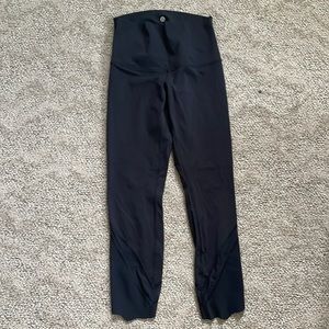 LIKE NEW lululemon wunder under roll down scallop hem leggings